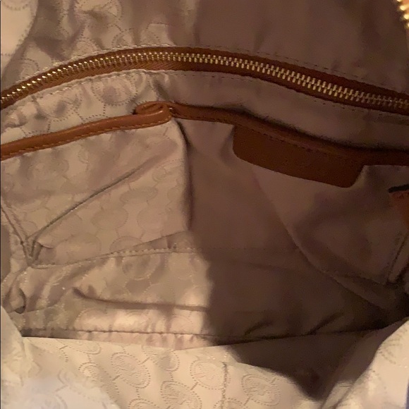 Camel Leather Michael Kors Crossbody Bag - Picture 4 of 4